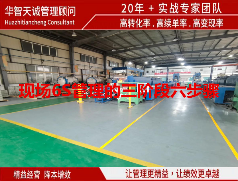 現場6S管理的三階段六步驟